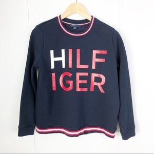 Tommy Hilfiger Crew Neck Sweatshirt Spellout Med